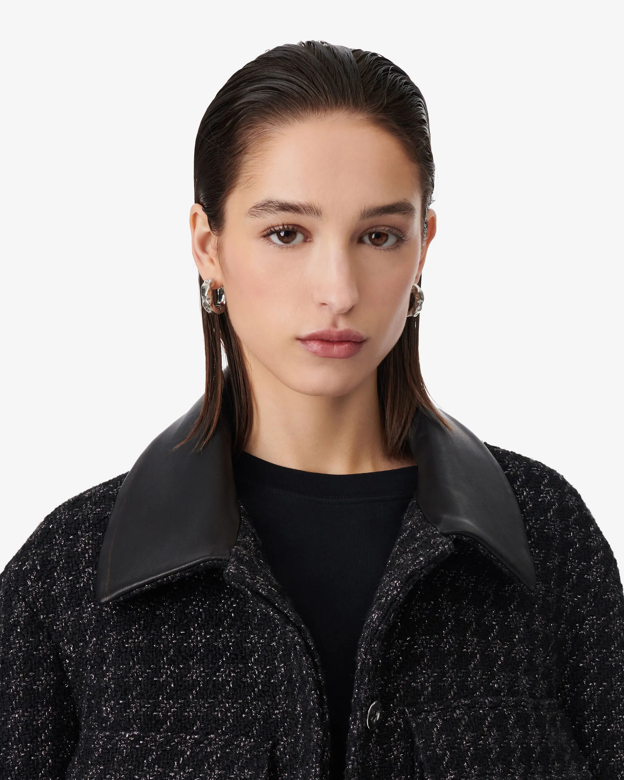 GIACCA CORTA IN TWEED DI SALOMA