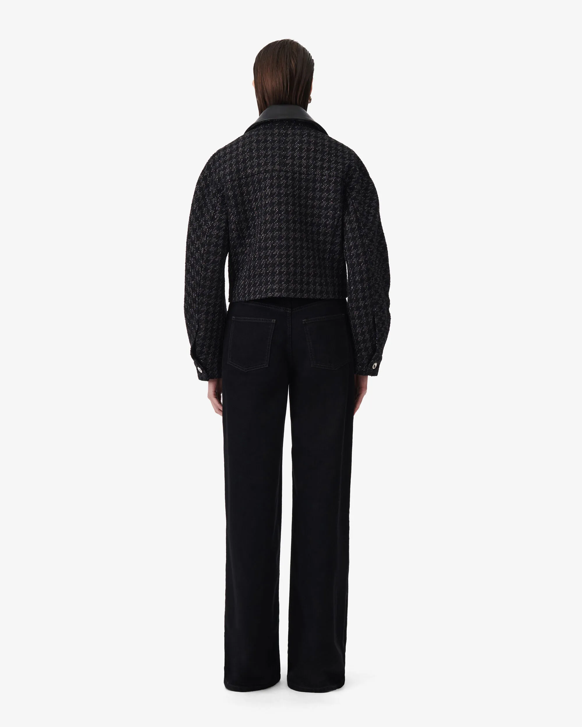 GIACCA CORTA IN TWEED DI SALOMA