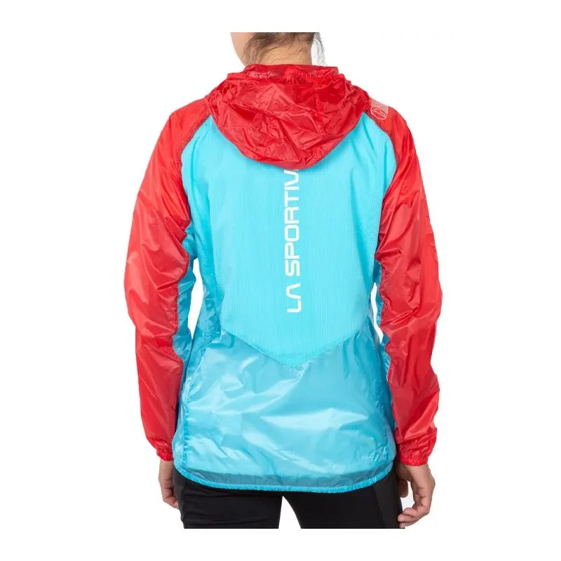 Giacca La Sportiva Giacca a vento Briza (Hibiscus/malibu Blue) Donna