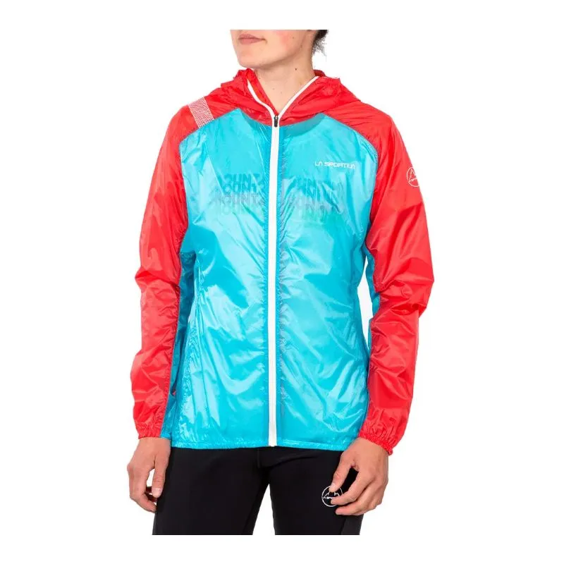 Giacca La Sportiva Giacca a vento Briza (Hibiscus/malibu Blue) Donna
