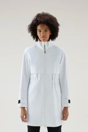 Giacca lunga Pequea in nylon elasticizzato                                                                                Bright