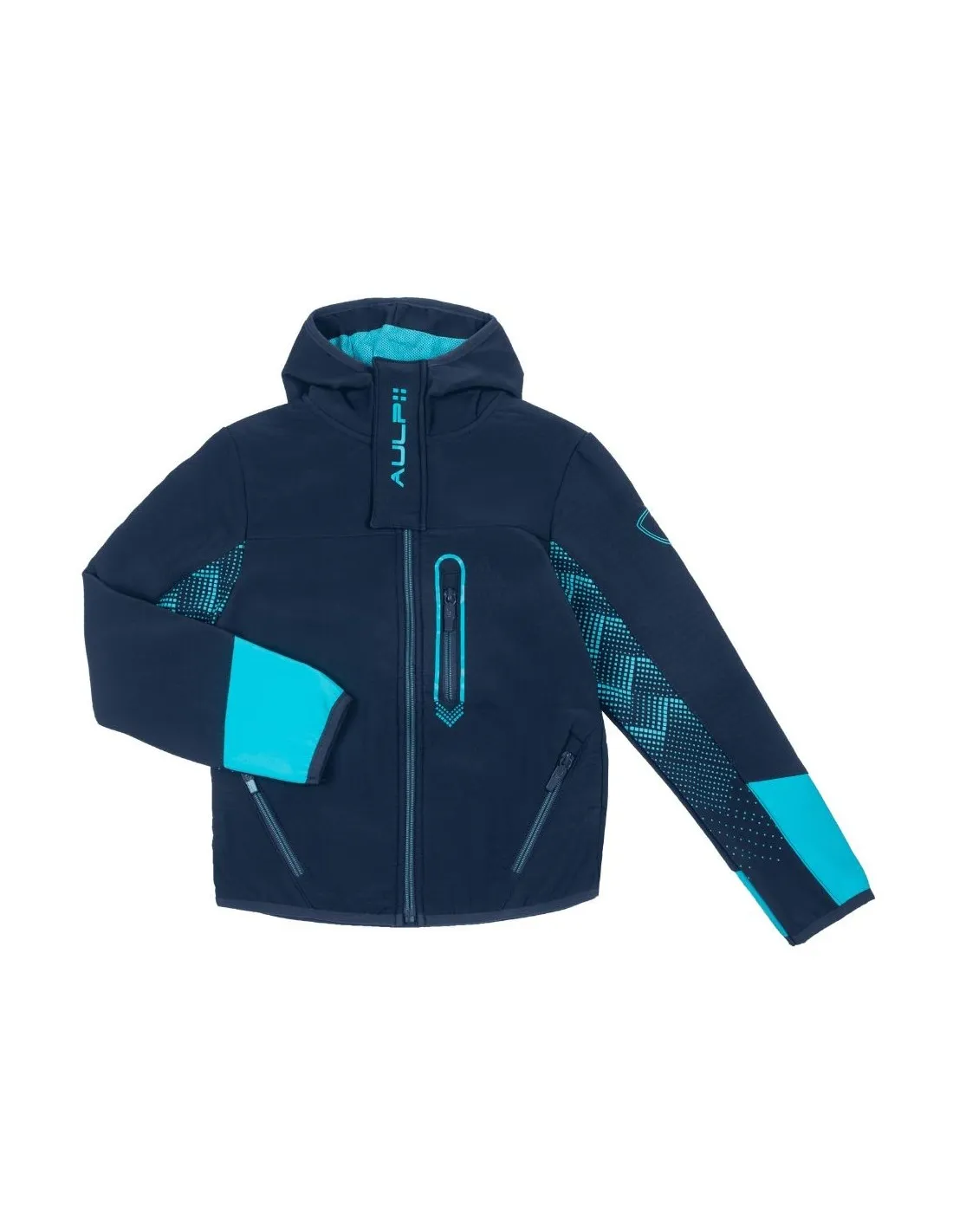 Giacca softshell blu navy Aulp Lijwa