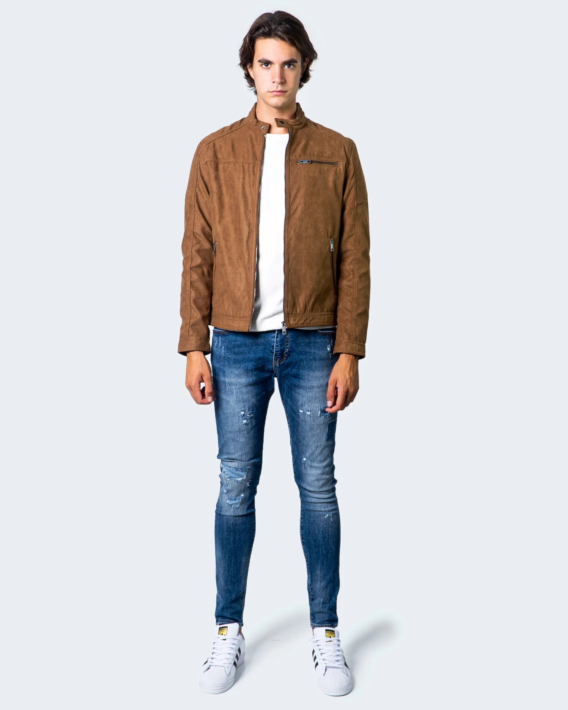 Giacchetto Jack Jones JJEROCKY NOOS Beige scuro