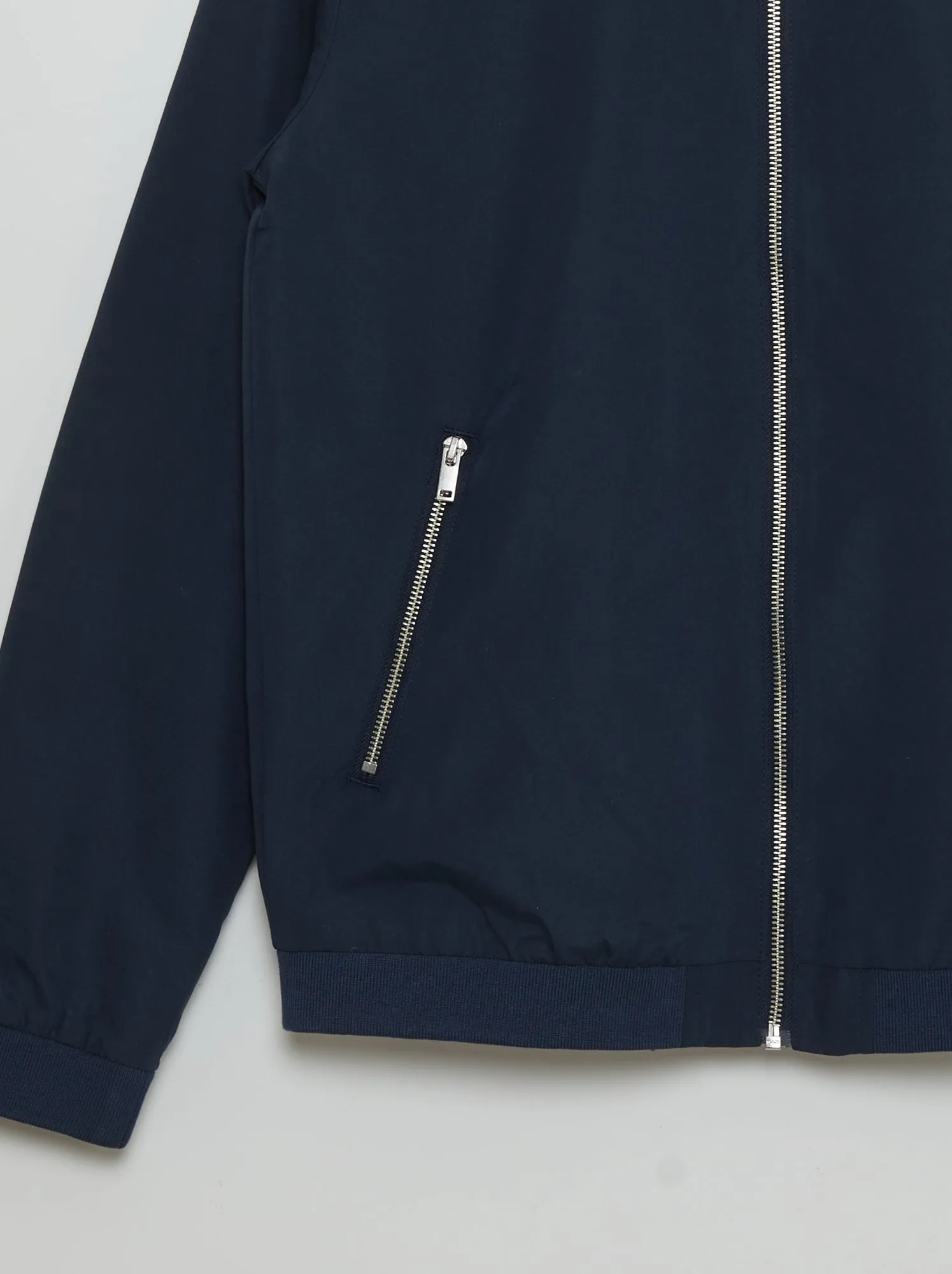 Giubbotto con apertura con zip 'Produkt' - BLU