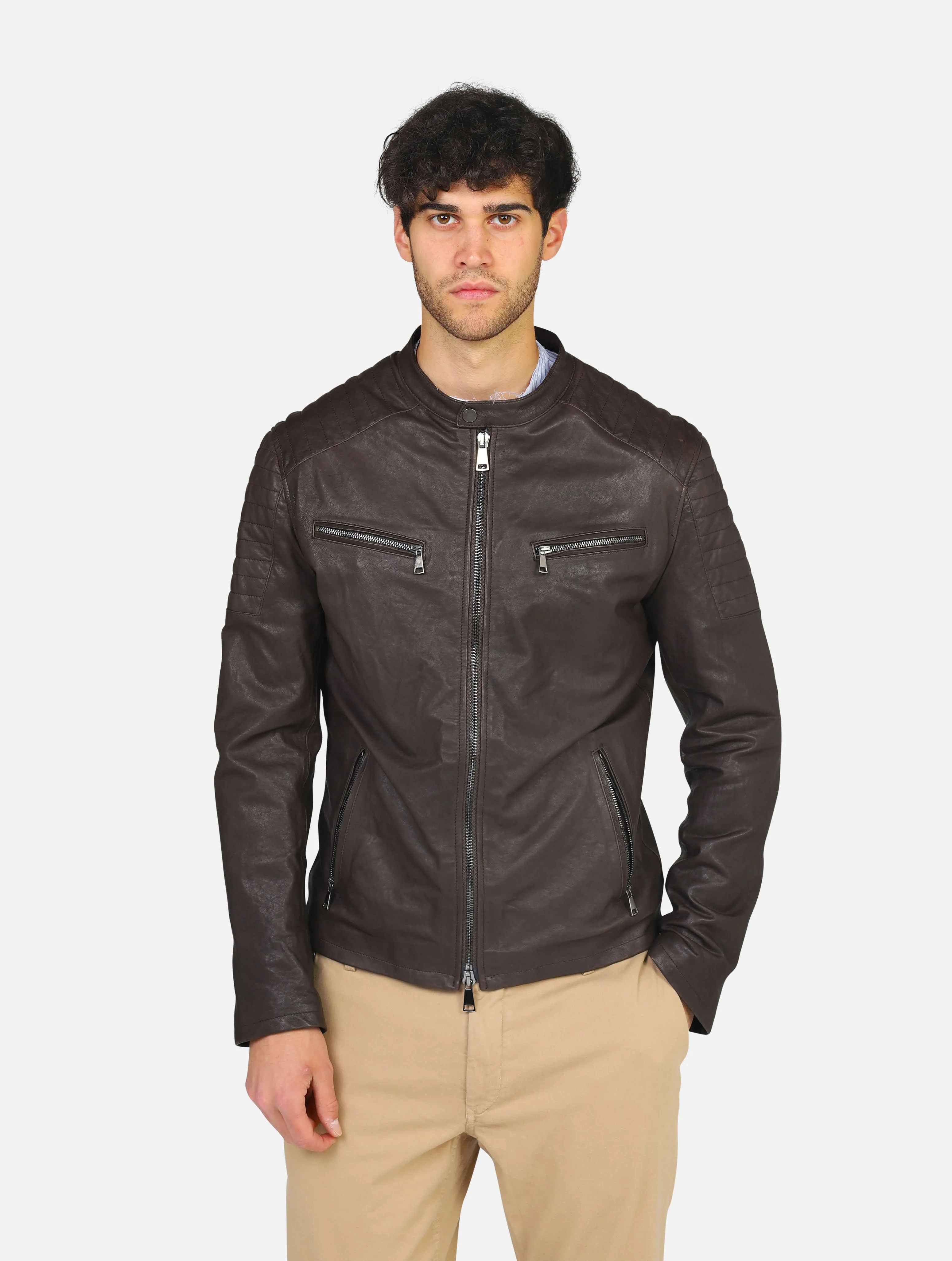 giubbotto PRIVATE LABER 1825MORO