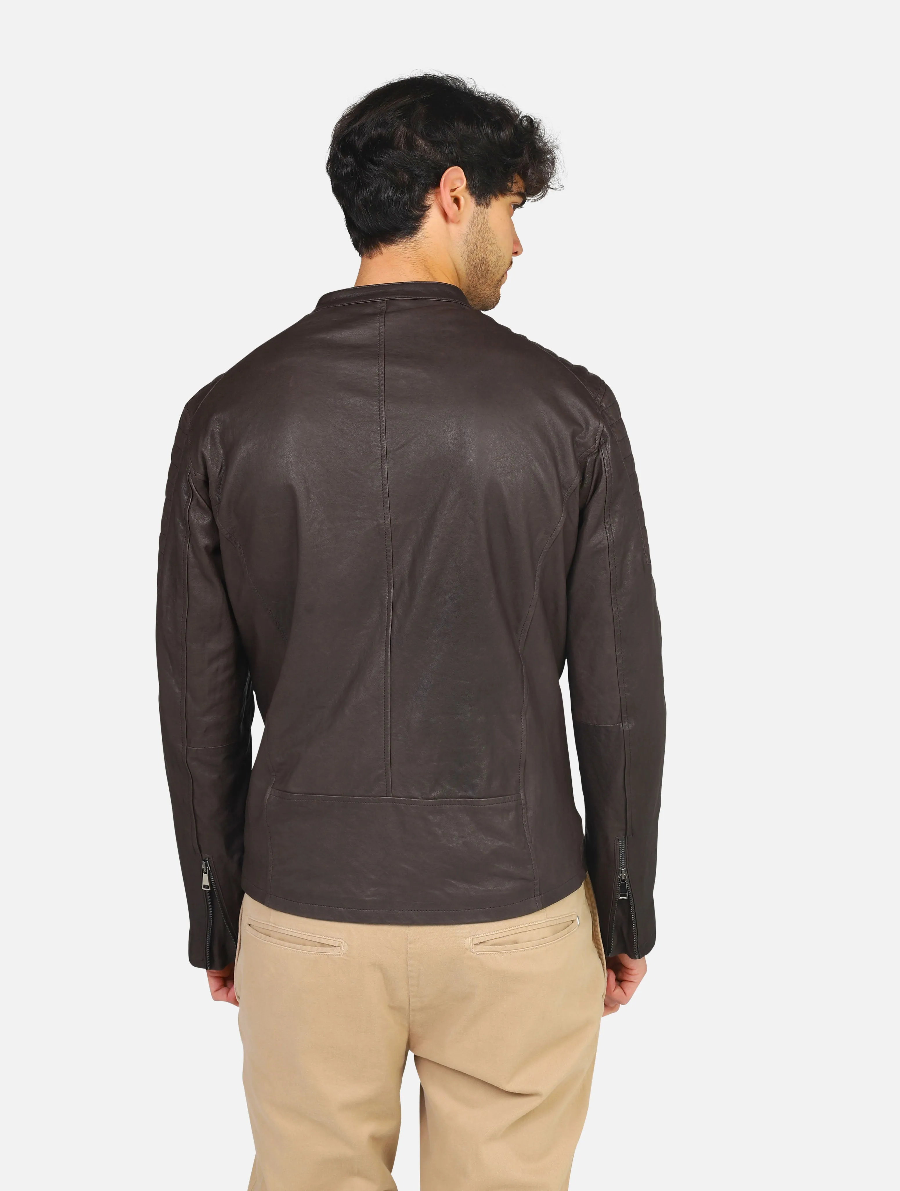giubbotto PRIVATE LABER 1825MORO