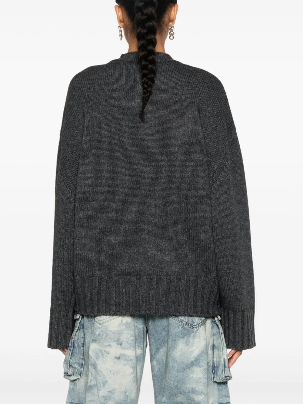 Il maglione a coste Attico