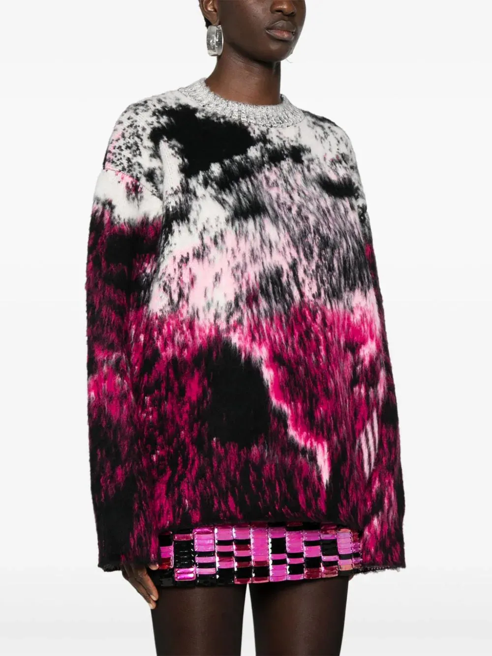 Il maglione stampato Attico