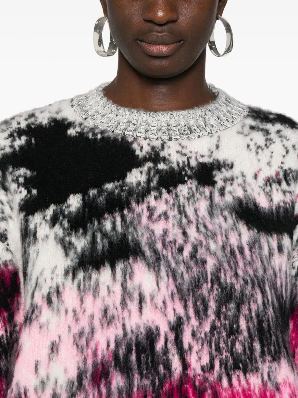 Il maglione stampato Attico