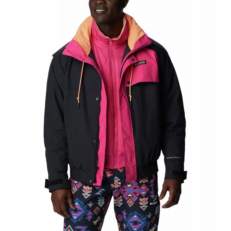 Interchange Giacca 3 in 1 Columbia Impermeabile Wintertrainer™ (Jack-Nero, Fucsia) Uomo