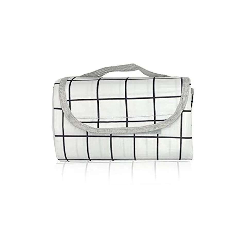 ISOLAY Tappetino da picnic impermeabile, spesso, portatile, ultra leggero, resistente all’umidità, pieghevole, adatto per gite a