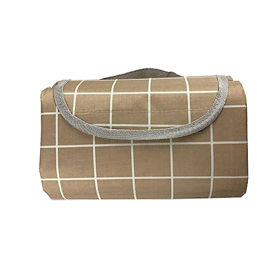 ISOLAY Tappetino da picnic impermeabile, spesso, portatile, ultra leggero, resistente all’umidità, pieghevole, adatto per gite a