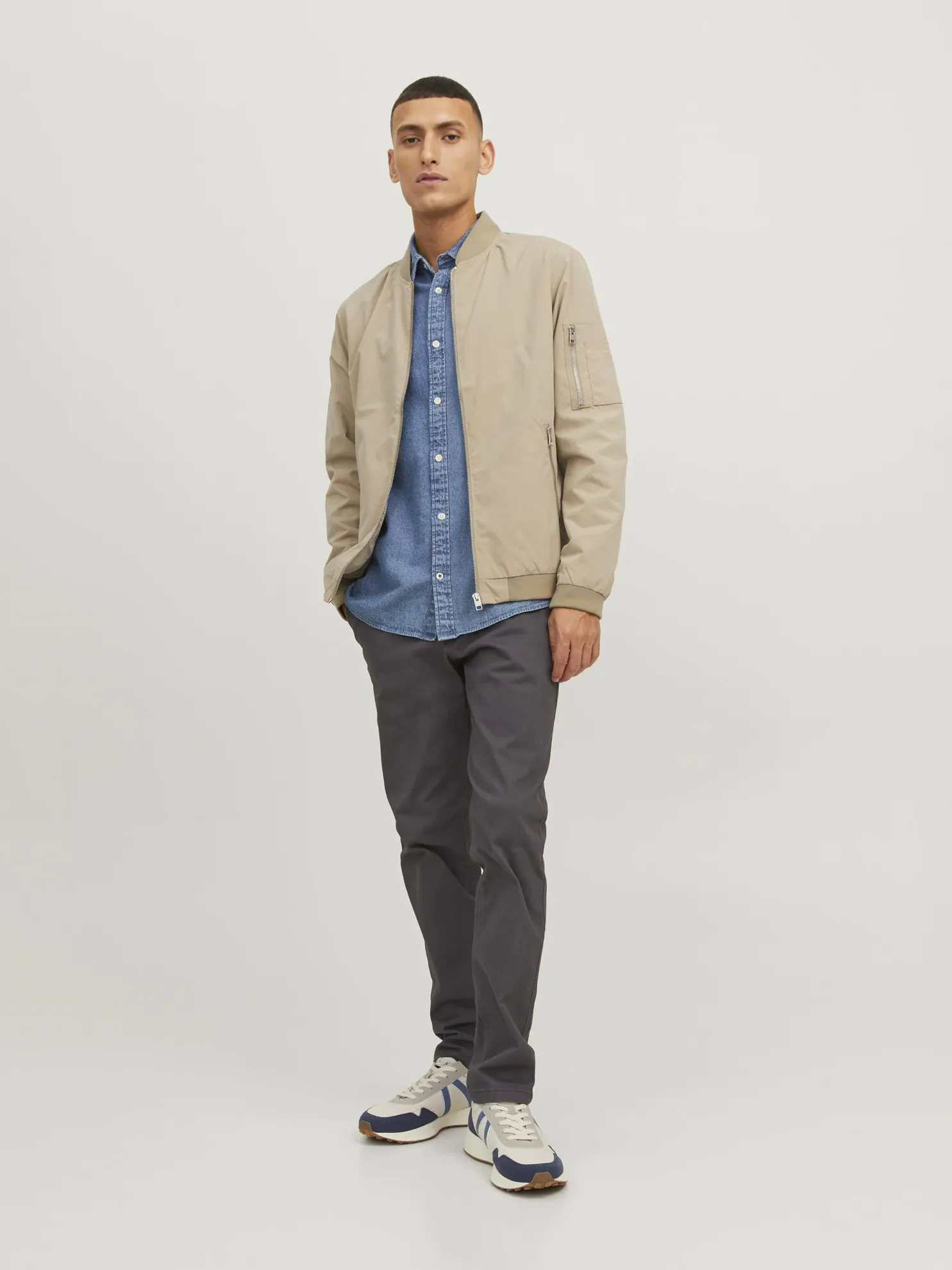 JACK & JONES - GIUBBINO BOMBER BEIGE DA UOMO                                            Previous productJACK & JONES - GIACCA SO