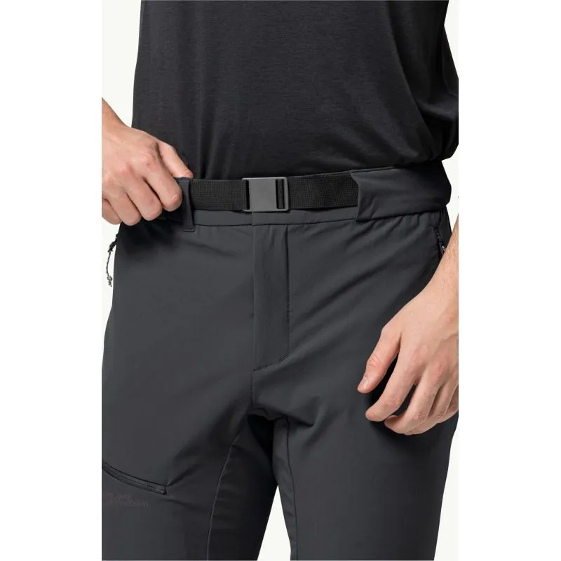 JACK WOLSKINS HOLDSTEIG PANTS (nero) Pantaloni da trekking da uomo
