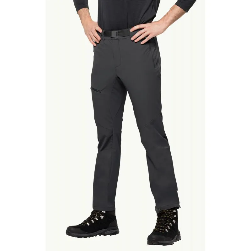 JACK WOLSKINS HOLDSTEIG PANTS (nero) Pantaloni da trekking da uomo