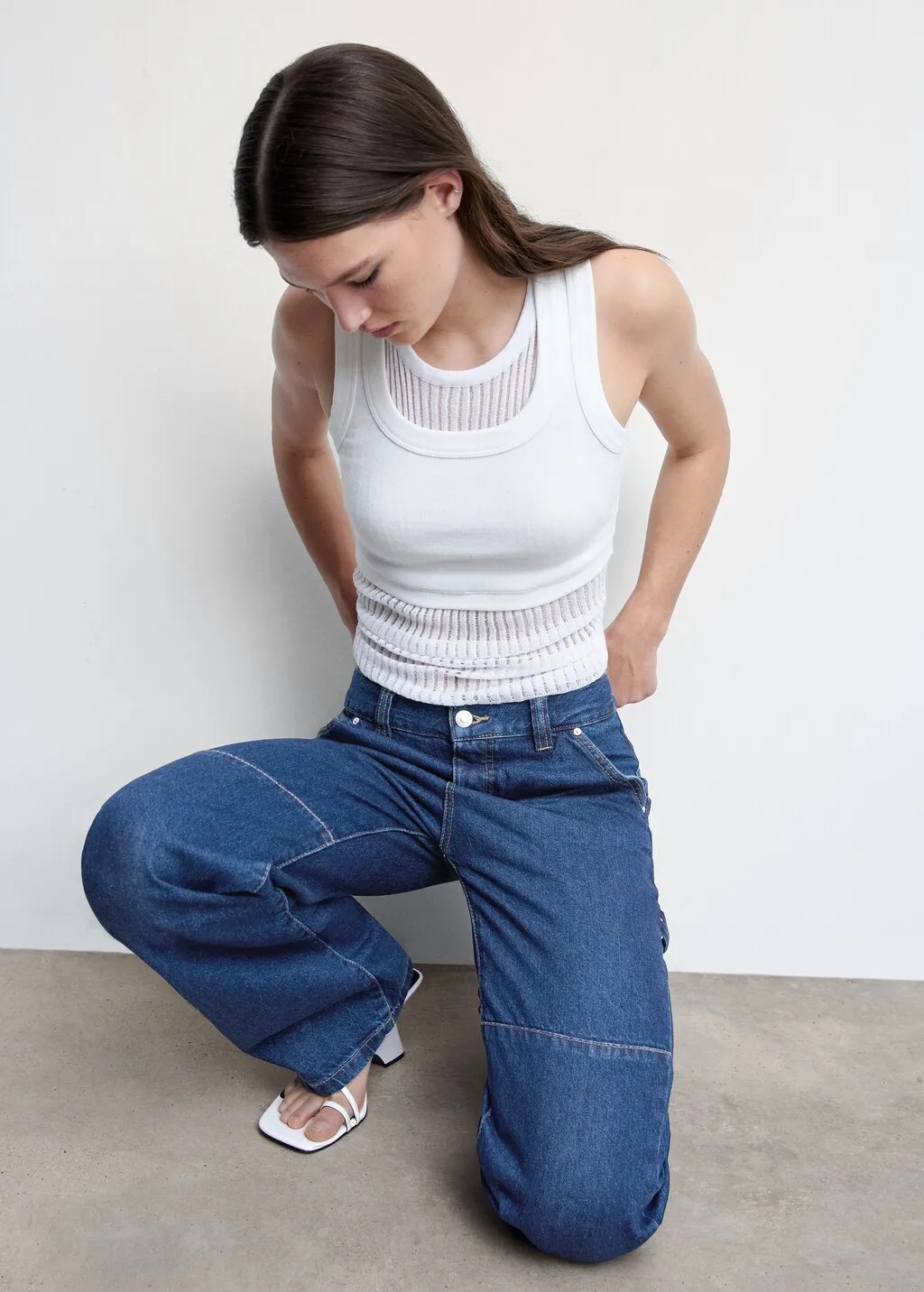 Jeans cargo carpenter