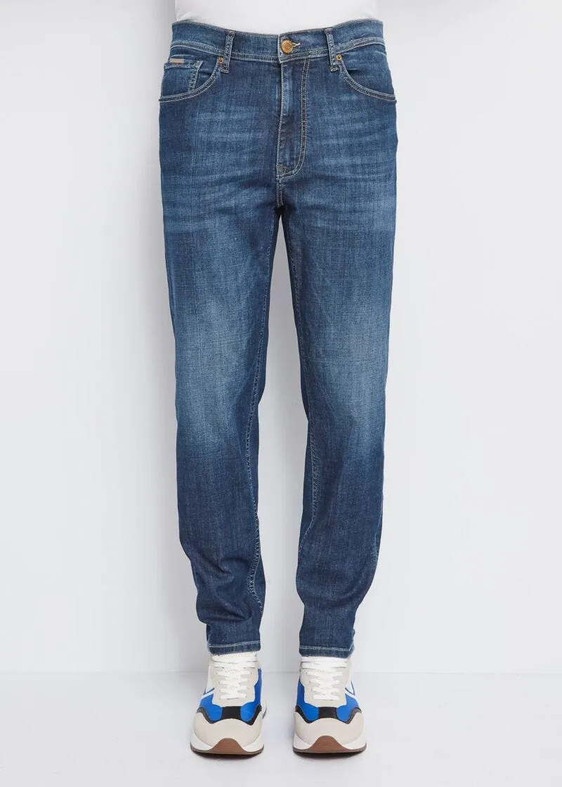 Jeans con lavaggio used