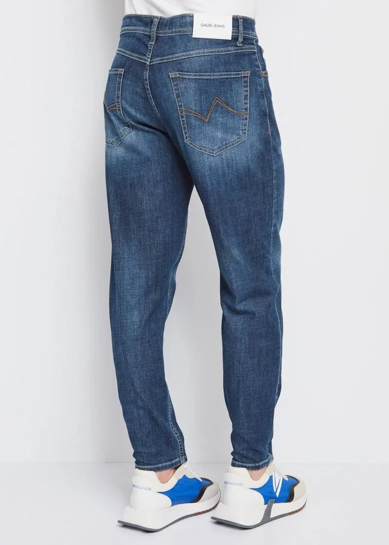 Jeans con lavaggio used