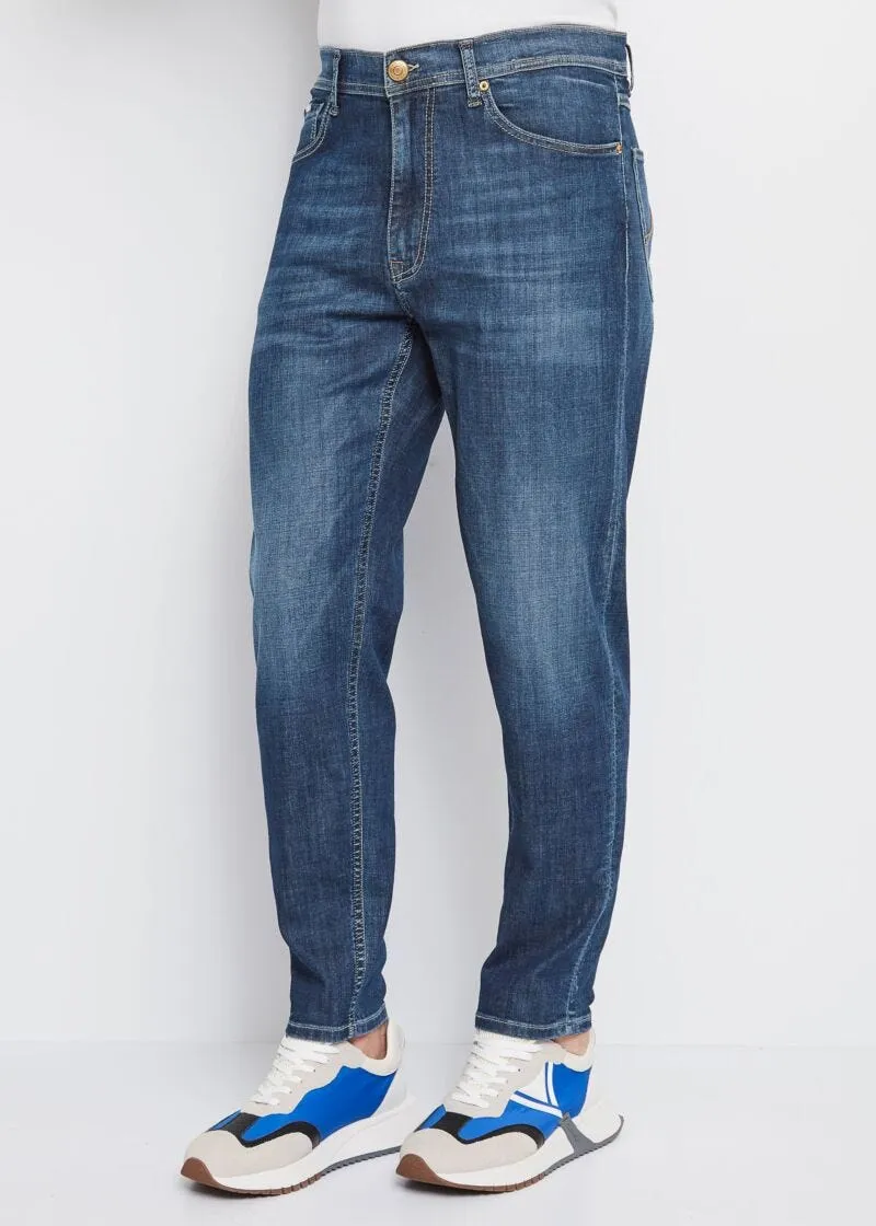 Jeans con lavaggio used