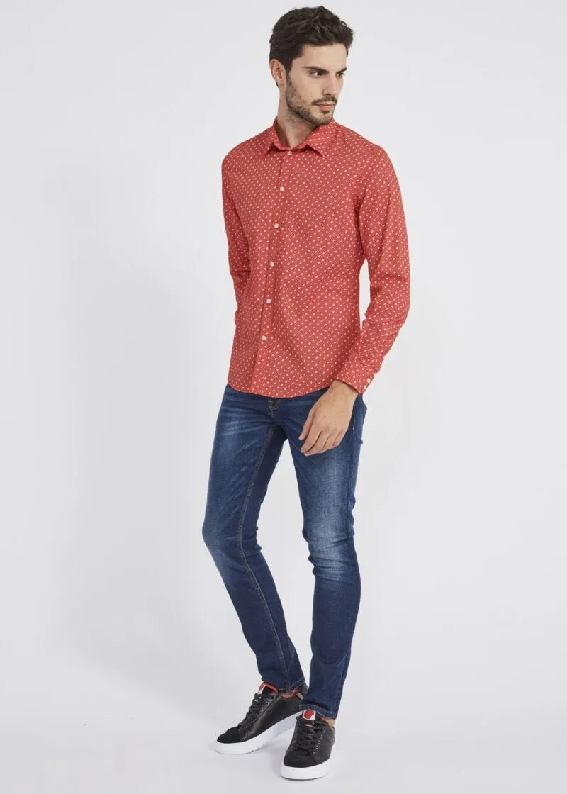 Jeans in denim indaco