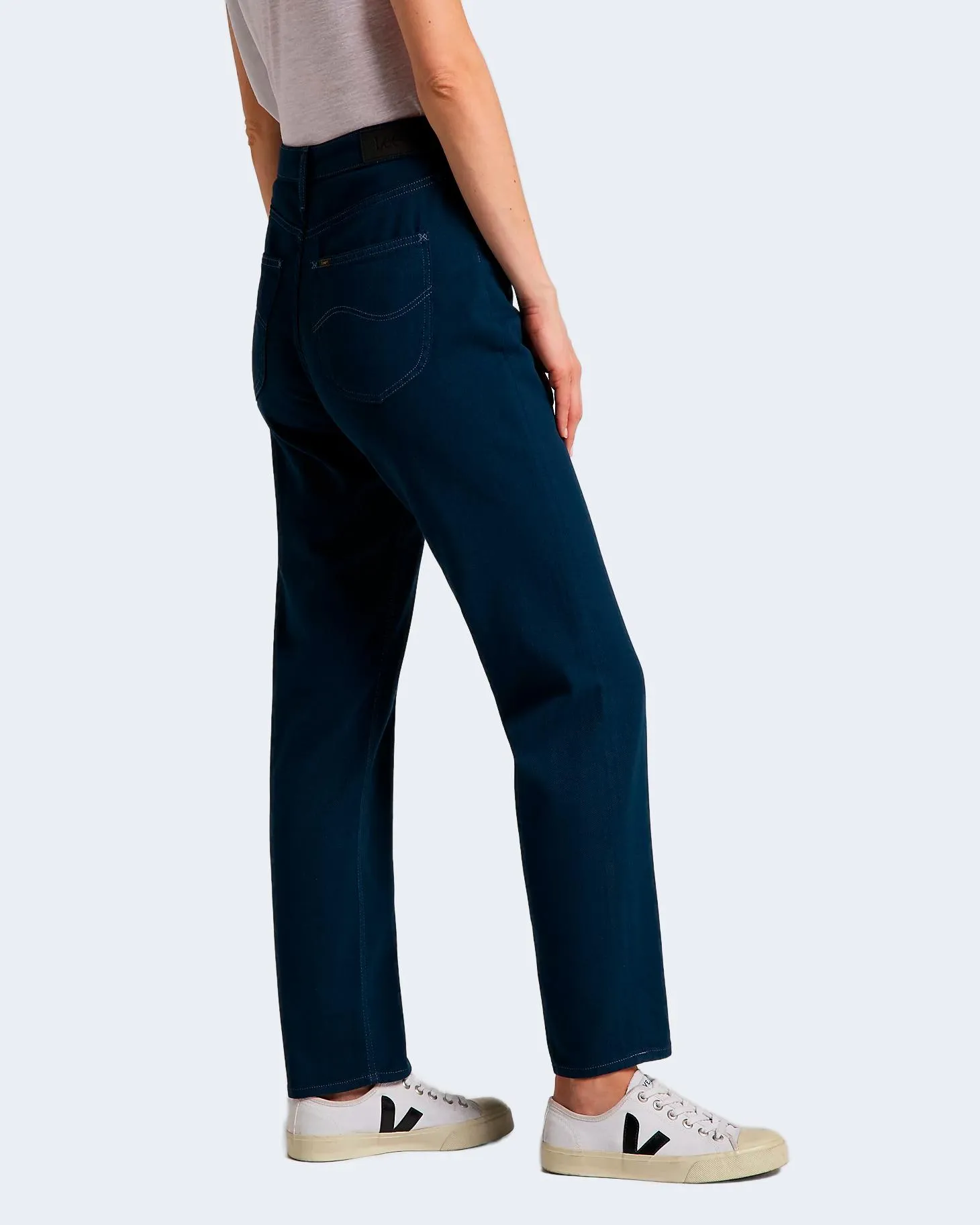 Jeans mom Lee insignia blue Denim scuro