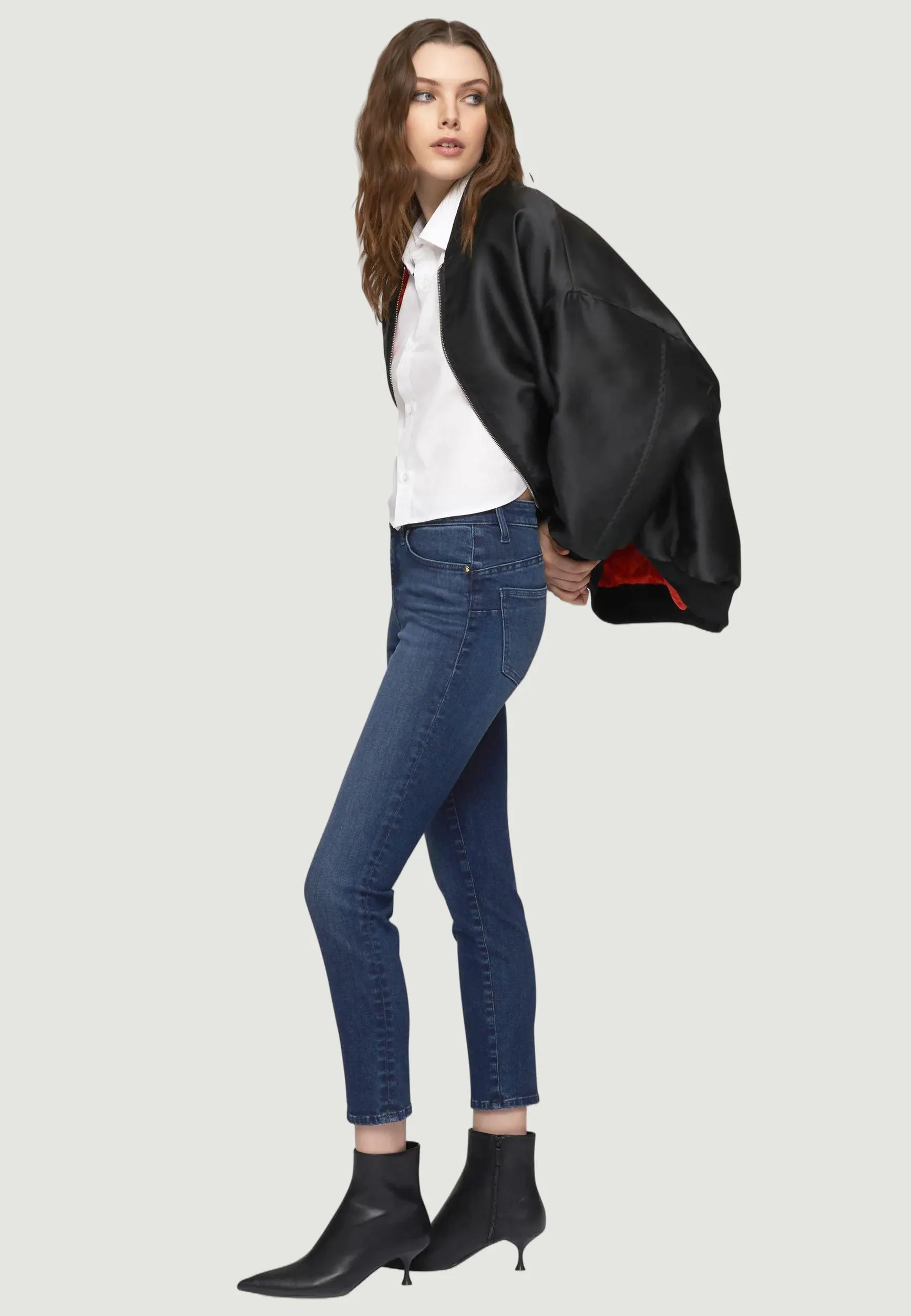 Jeans skinny GAS star up Denim scuro