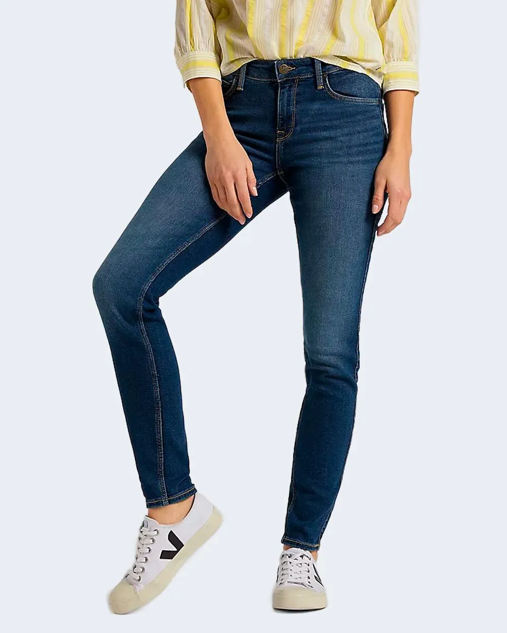 Jeans skinny Lee scarlett Denim scuro