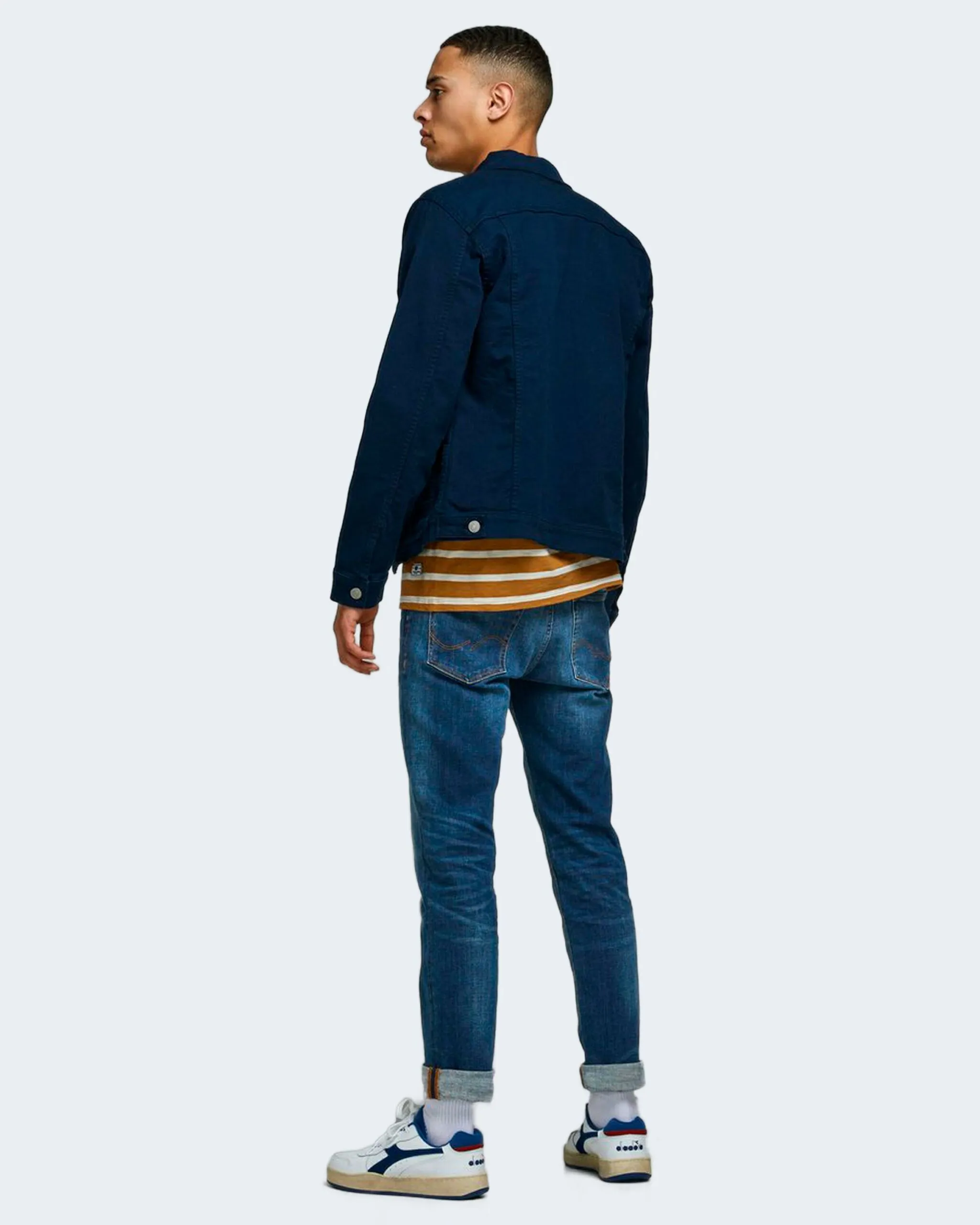 Jeans slim Jack Jones JJITIM JJORIGINAL AM 782 50SPS NOOS Blue Denim Scuro