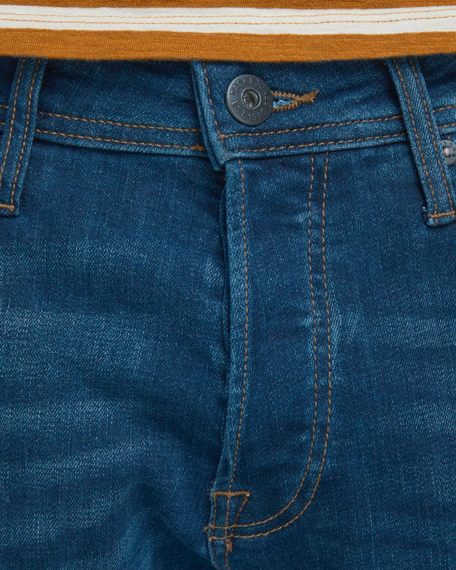 Jeans slim Jack Jones JJITIM JJORIGINAL AM 782 50SPS NOOS Blue Denim Scuro