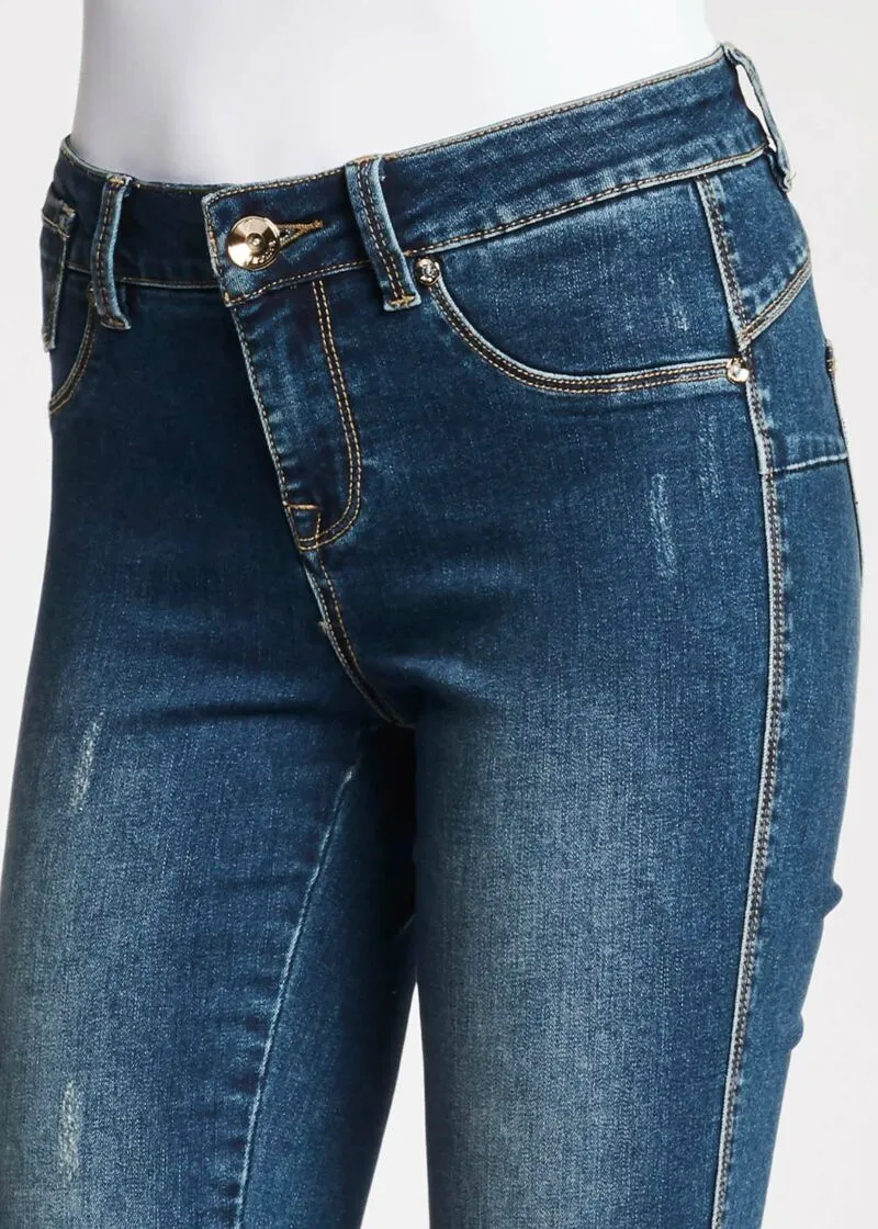 Jeggings con strass