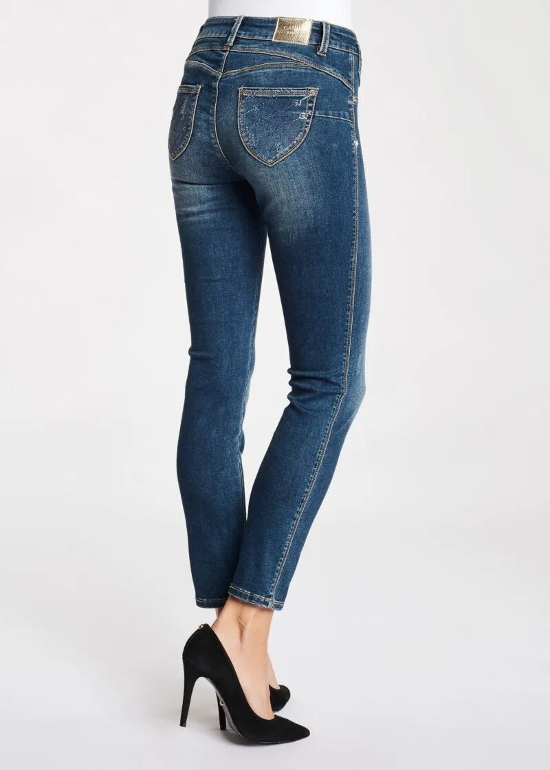 Jeggings con strass