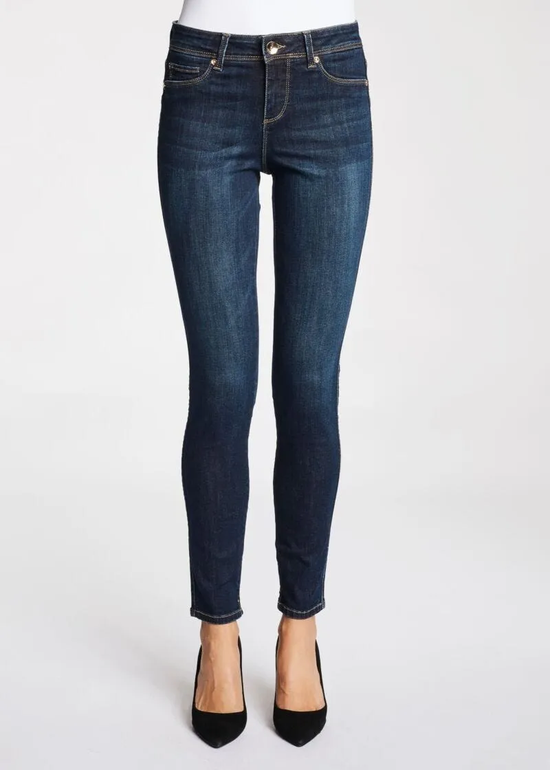 Jeggings indaco scuro