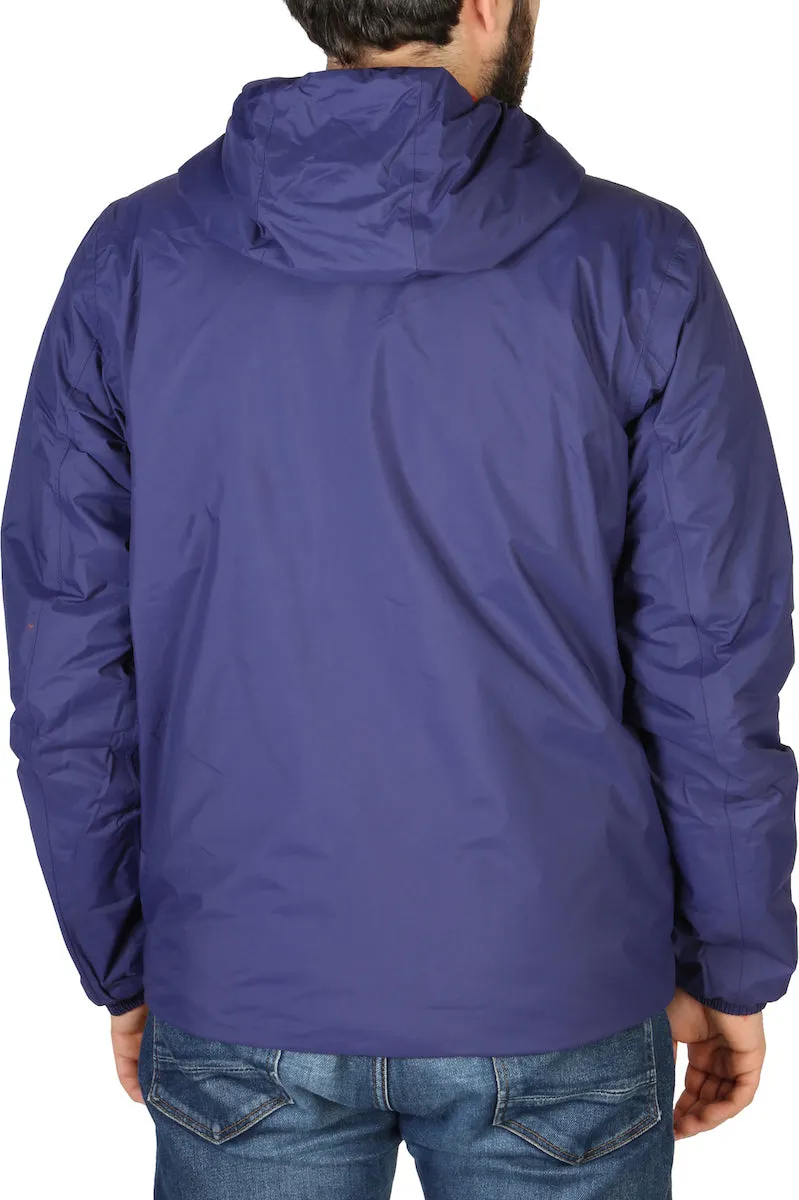 K-way Jacques Warm Double Face Blu Arancio k008jq0 942