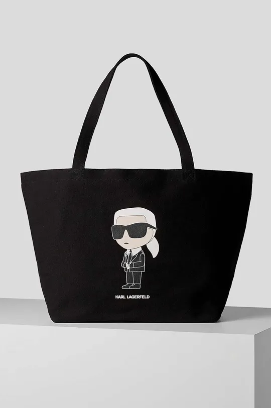 Karl Lagerfeld borsa a mano in cotone