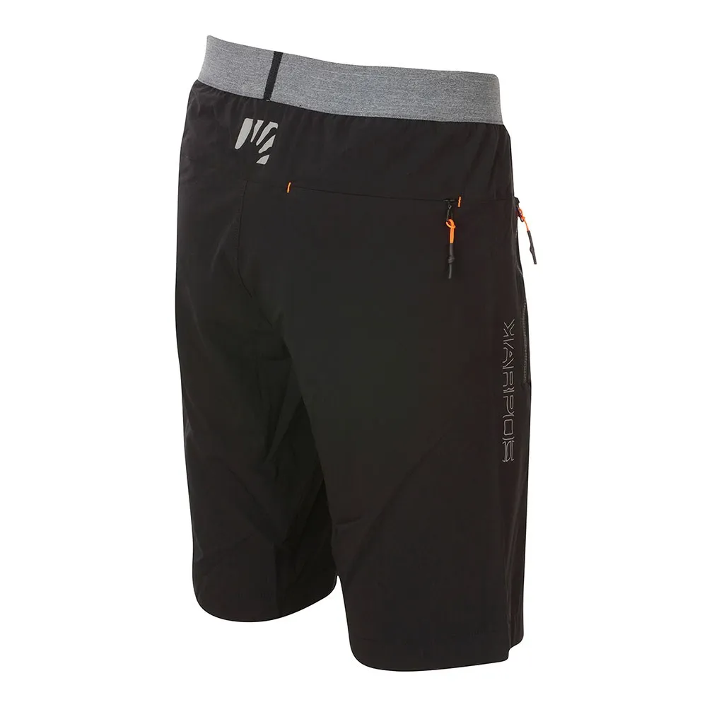 Karpos Pantaloni Corti Trekking Tre Cime Nero Uomo