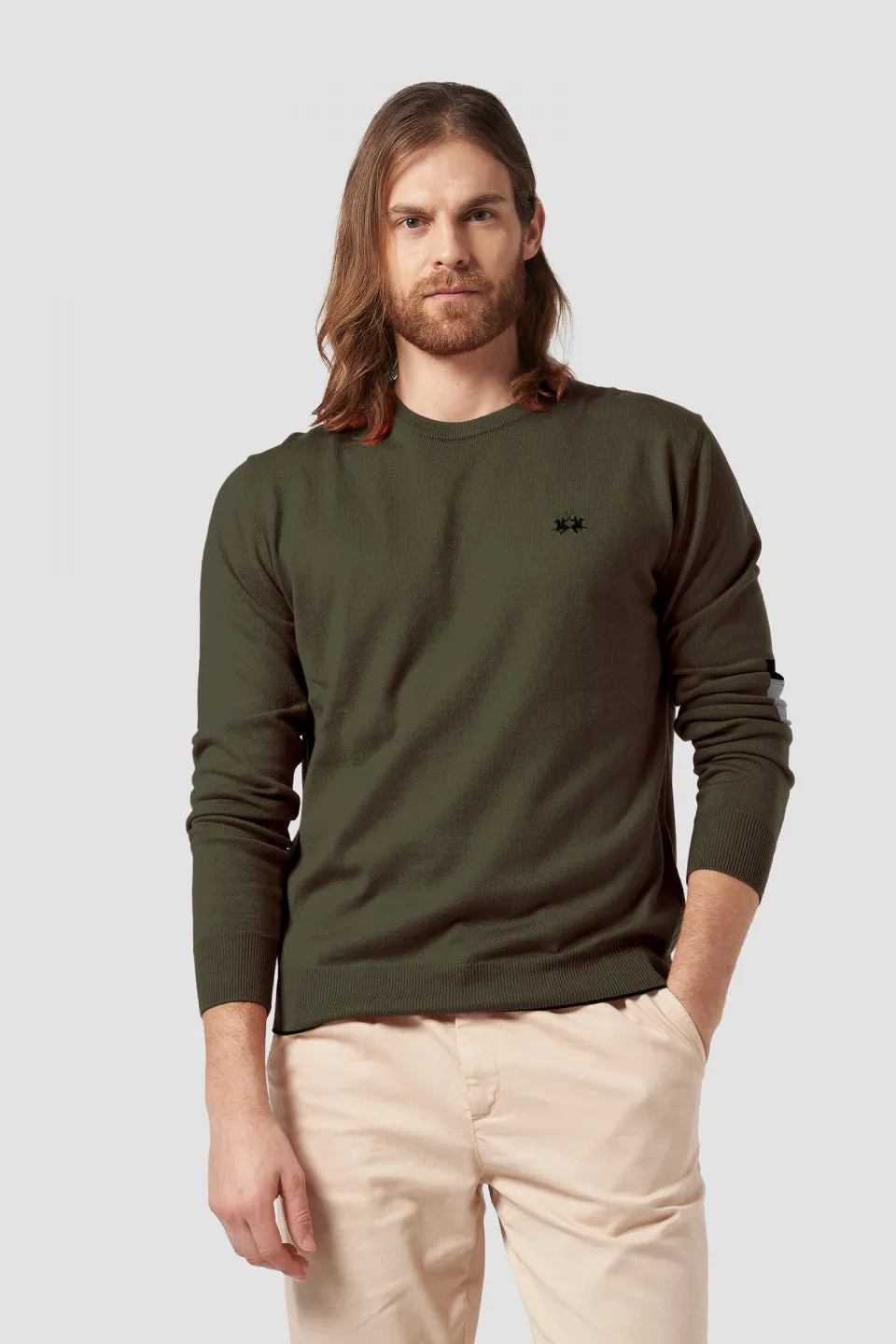 La Martina Crewneck Shirt / Green