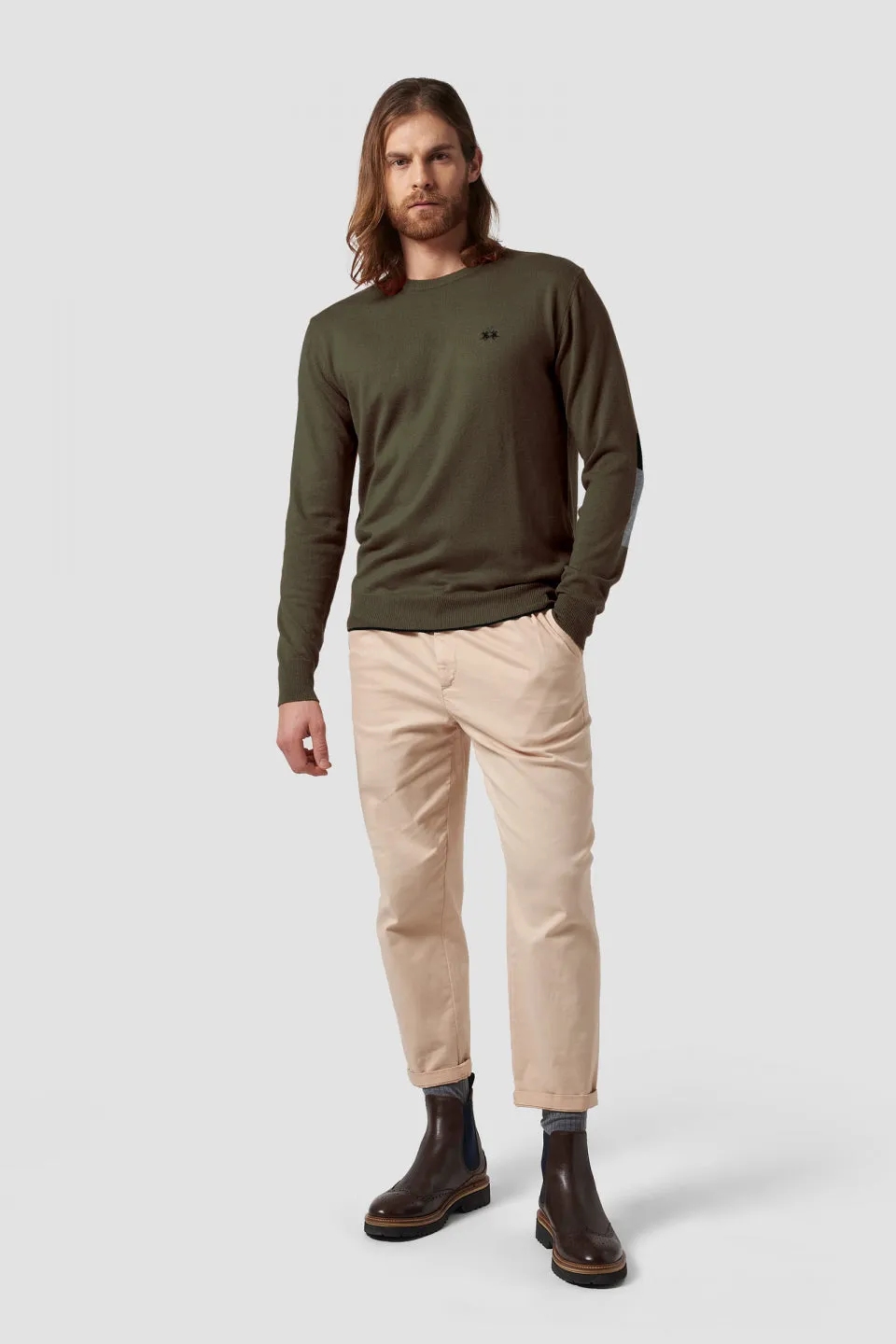 La Martina Crewneck Shirt / Green