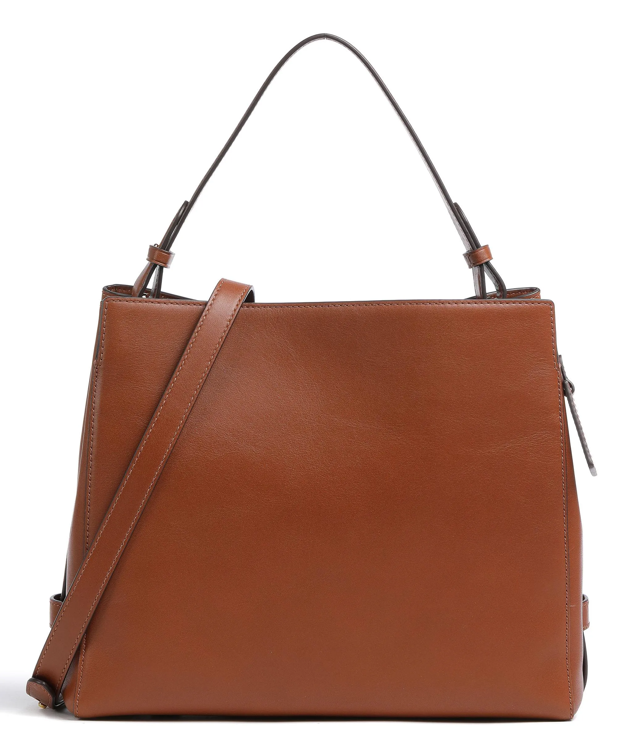  Lauren Ralph Lauren Peyton 31 Borsa hobo pelle a grana fine tan  