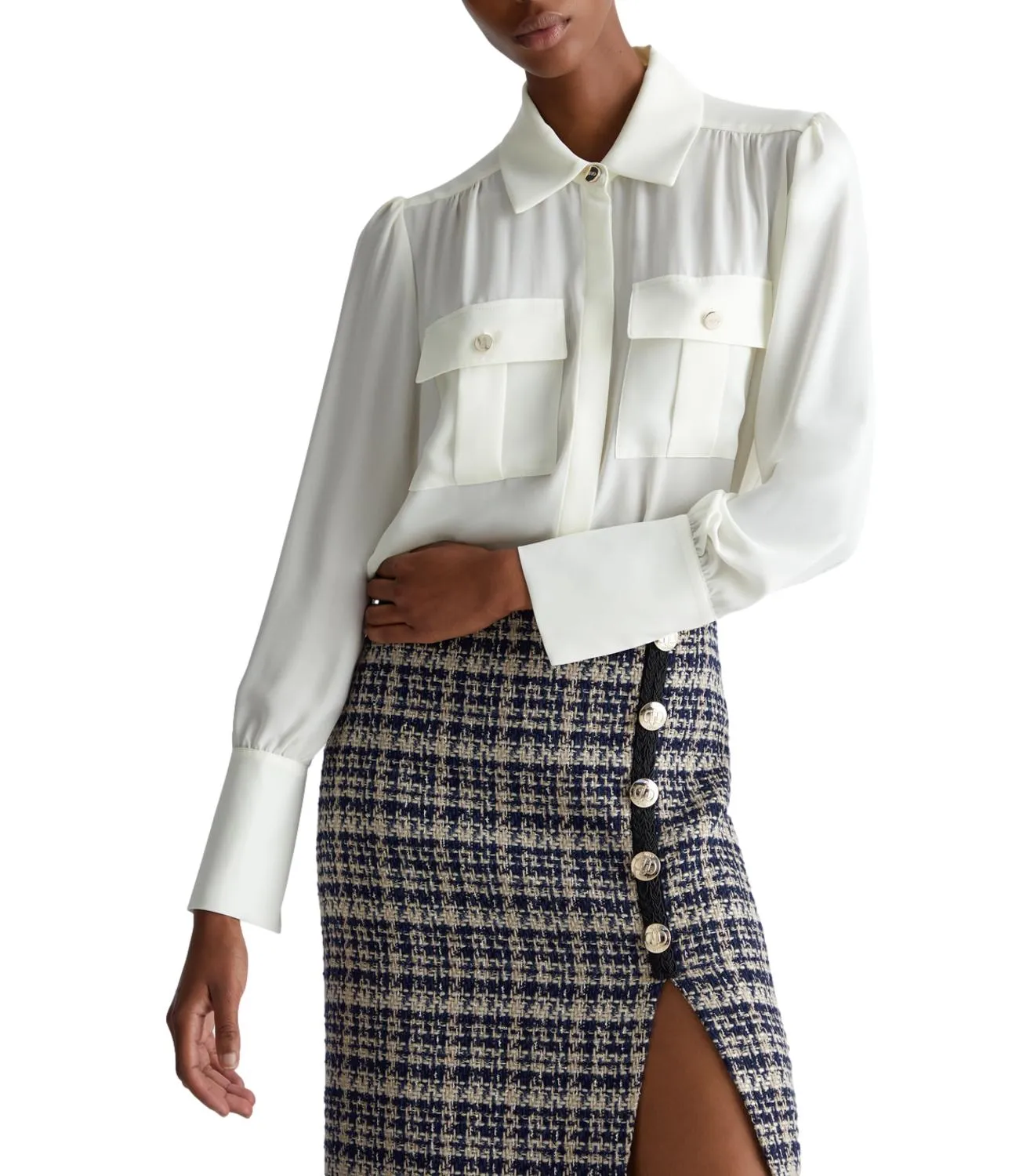 Liu Jo camicia latte donna