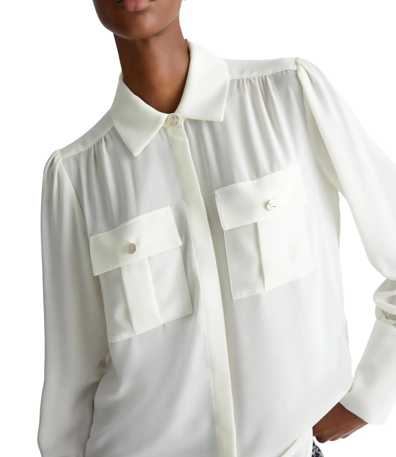 Liu Jo camicia latte donna