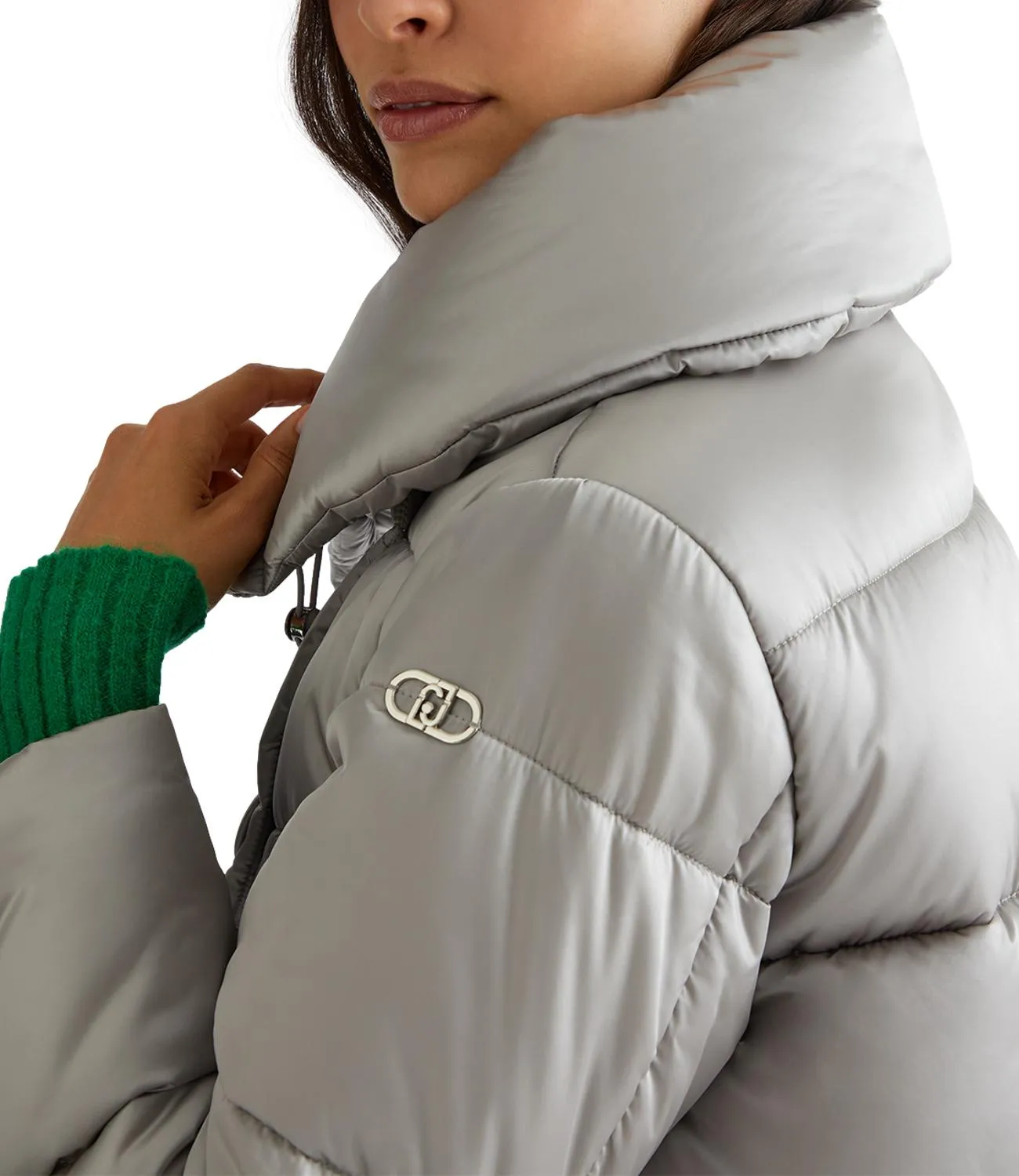 LIU-JO Liu Jo giubbino grigio perla donna