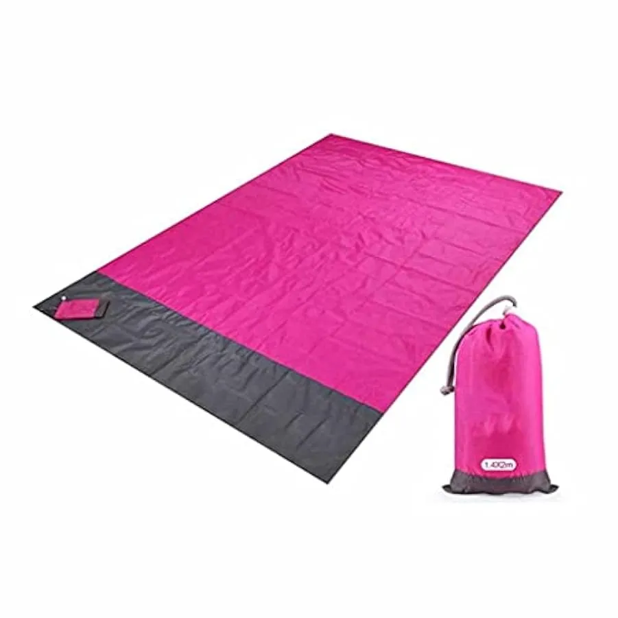 LLLY 2×2.1m Tasca Impermeabile Spiaggia Coperta Pieghevole Campeggio Materasso Materasso Materasso Portatile Leggero Tappetino d