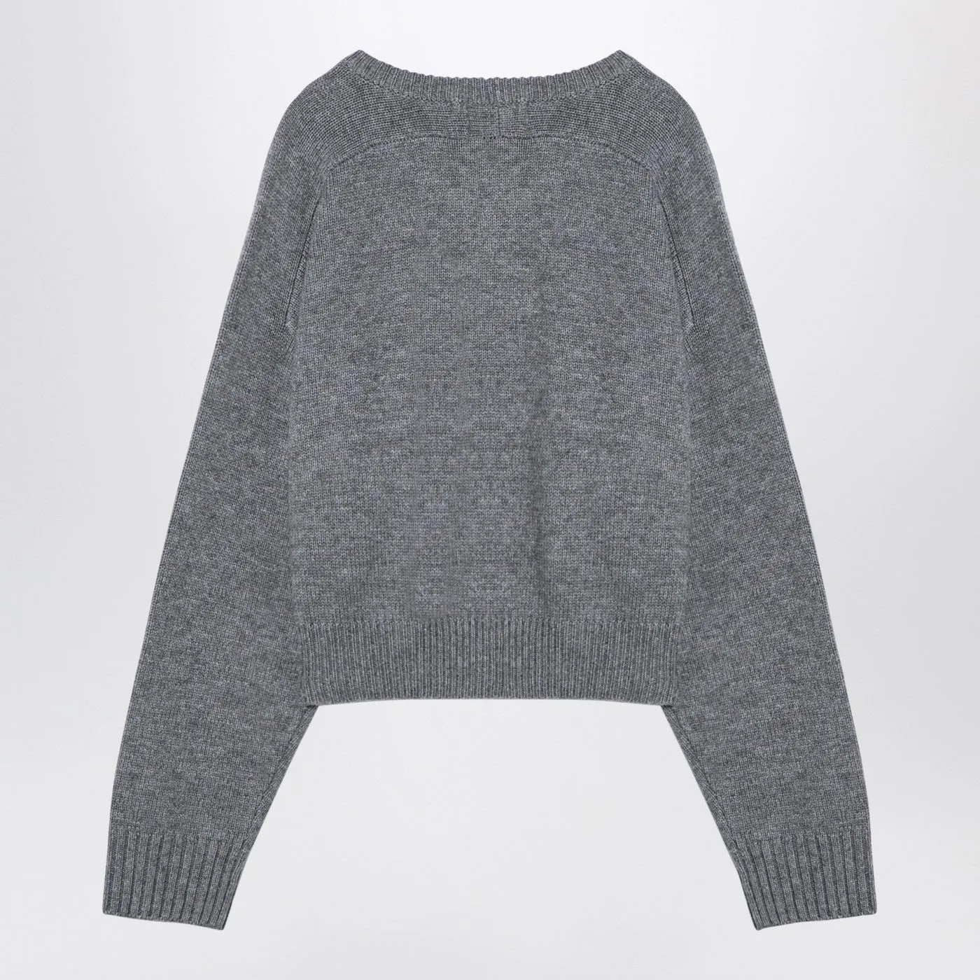 Loulou Studio Grey Wool and Cashmere Sweater