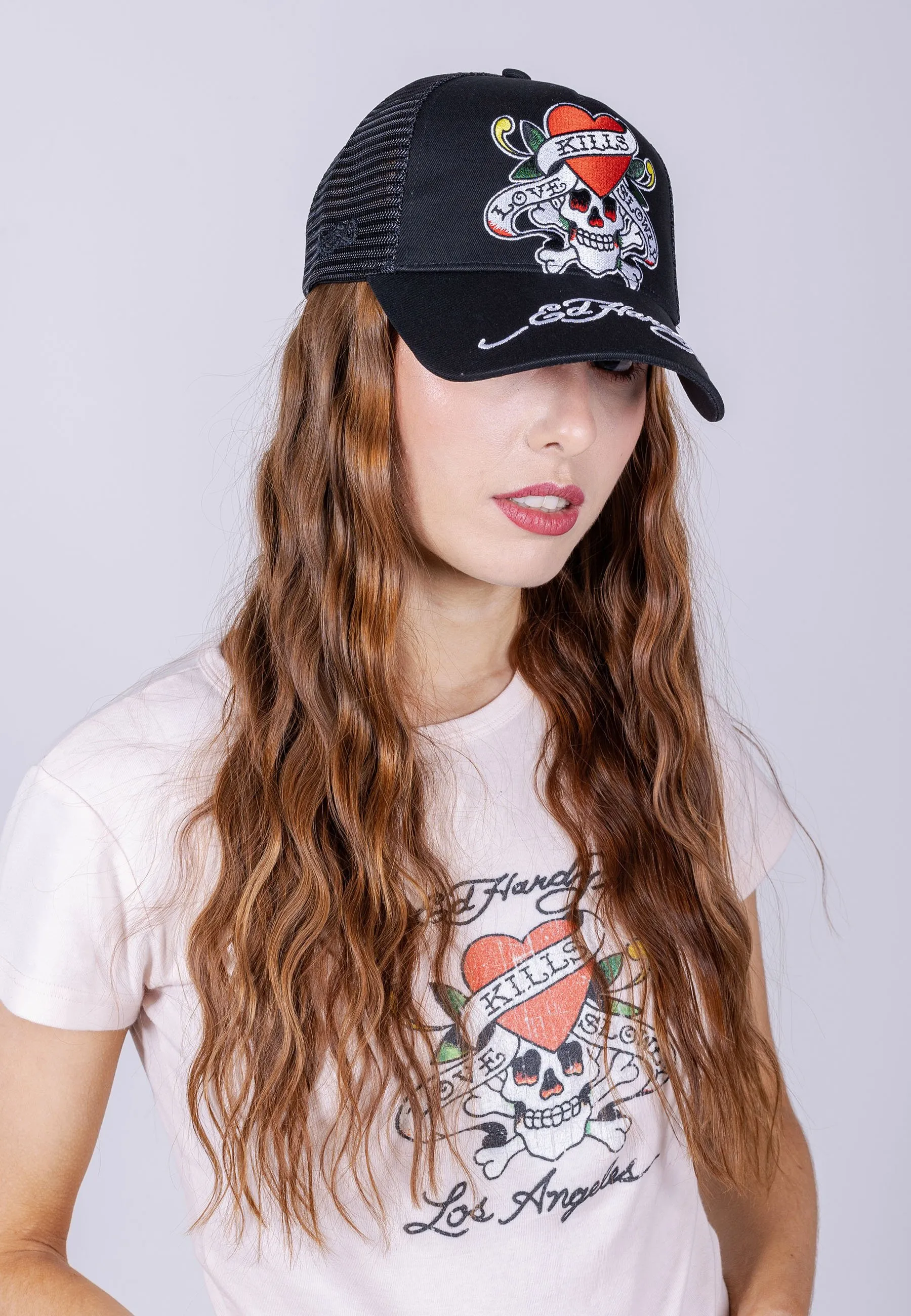 LOVE-SLOWLY TWILL FRONT - Cappellino