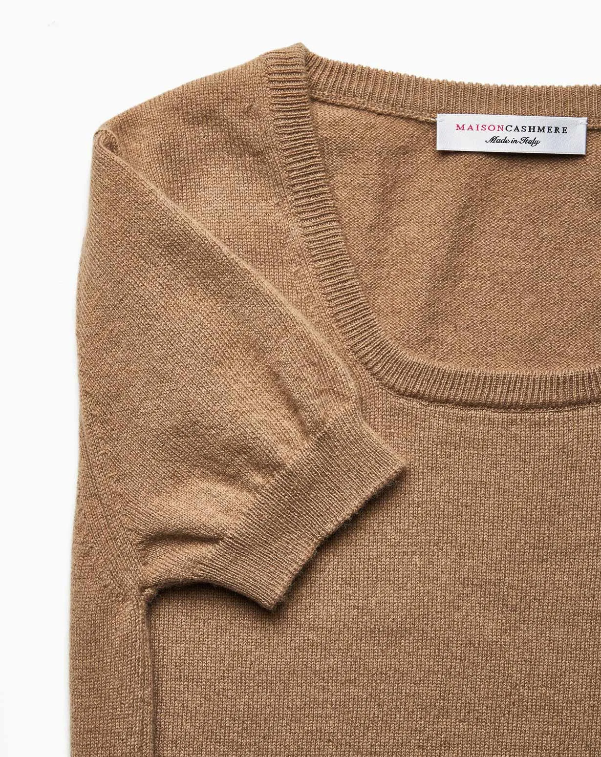 Maglia Donna Mezza Manica in 100% Cachemire