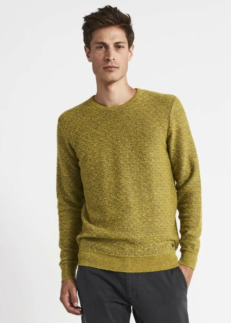 Maglia in lana jacquard