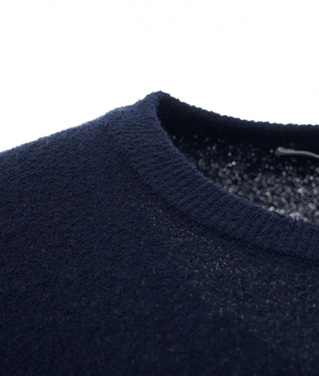 Maglia in spugna blu scuro blu scuro