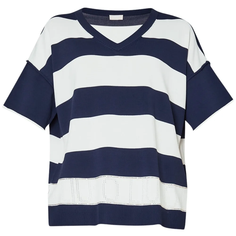 Maglia Liu Jo a righe con logo