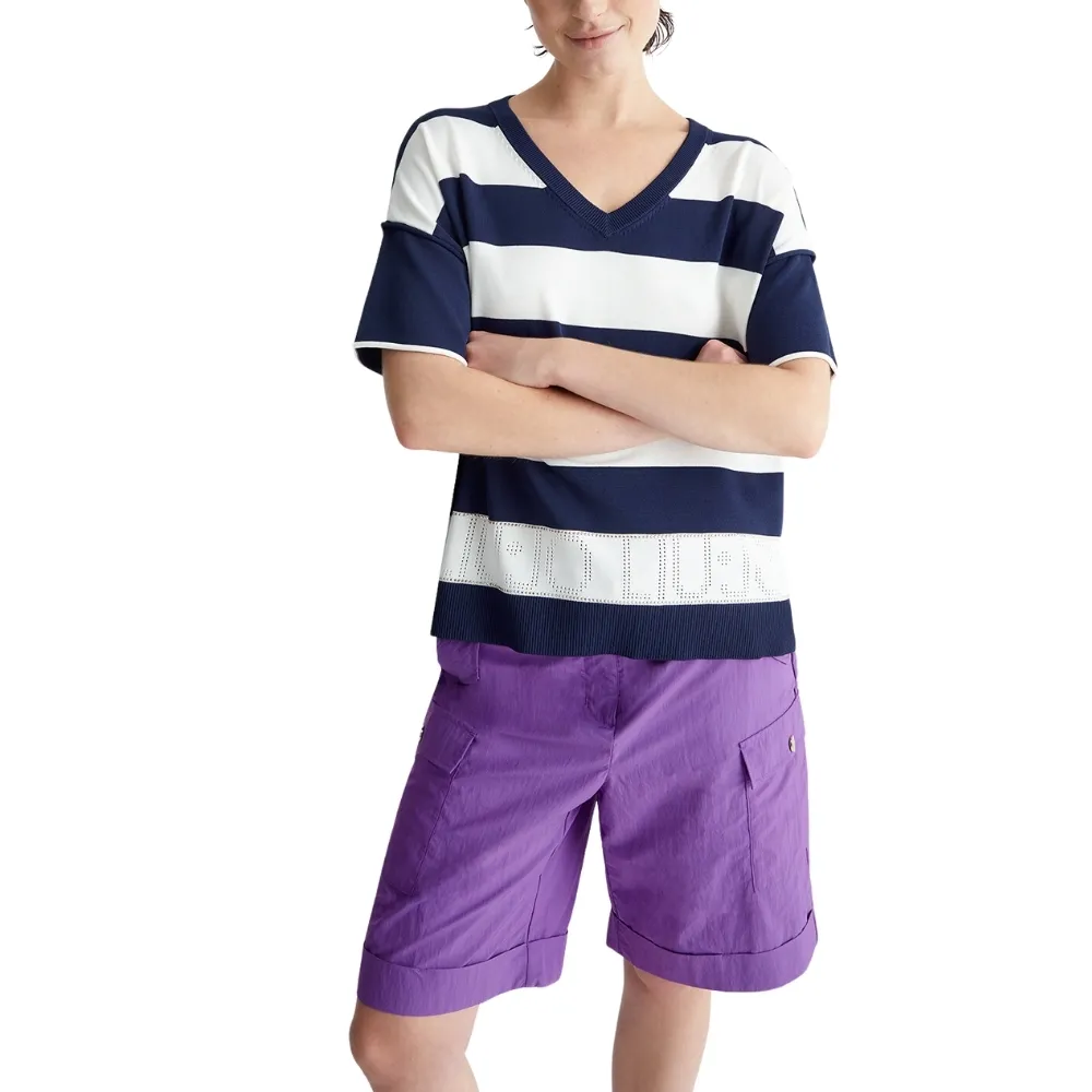 Maglia Liu Jo a righe con logo