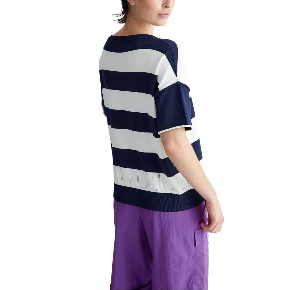 Maglia Liu Jo a righe con logo